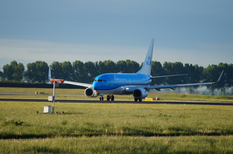 flight at amsterdam schiphol airport