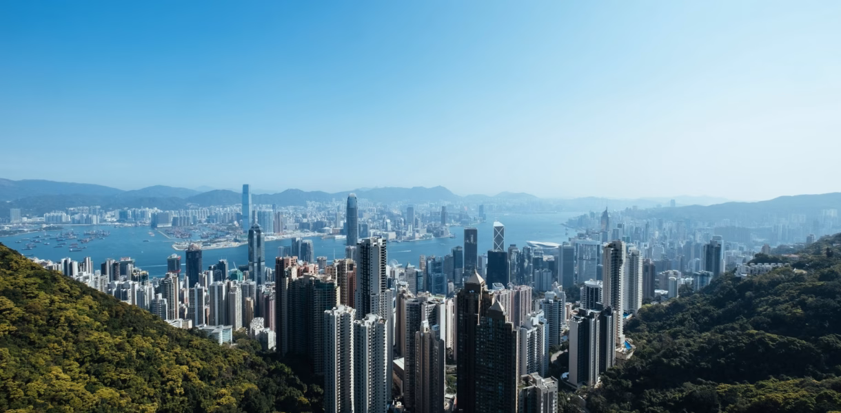 hong kong city view