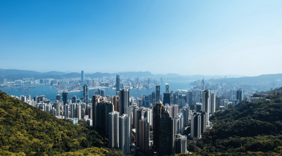 hong kong city view