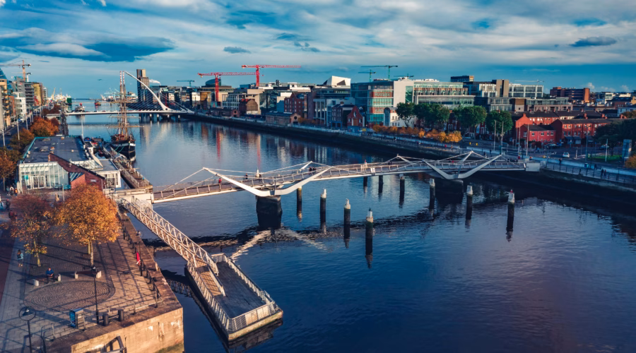 landscape on Expensive Dublin City