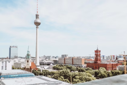 landscape of Berlin city