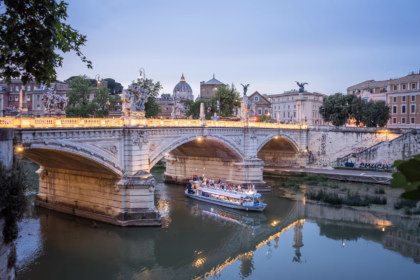 bridge over tiber river in rome: is rome expensive