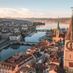 river view in zurich expensive city