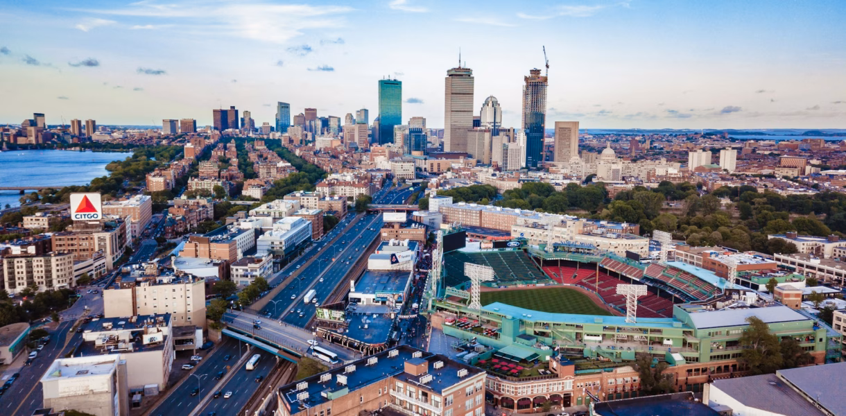 boston view. an expensive city