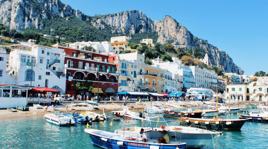harbour of capri an expensive island