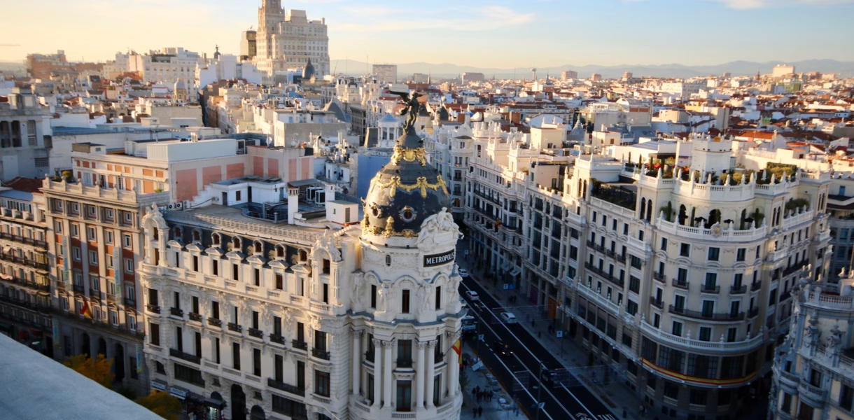 view of buildings in madrid: is it an expensive city?