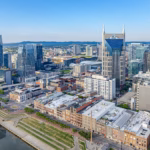 downtown view of nashville, an expensive city
