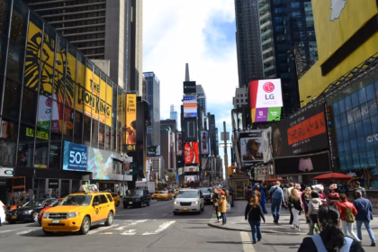 nyc street: luggage storage options
