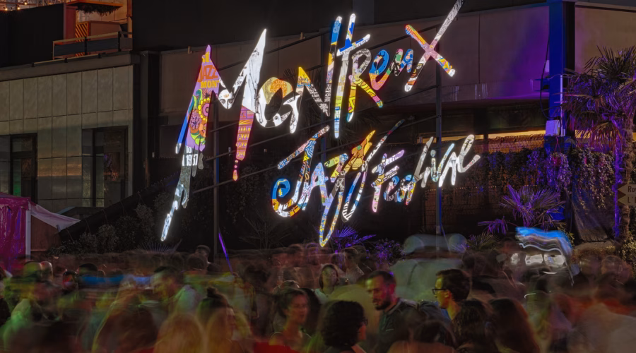 people at montreux jazz festival