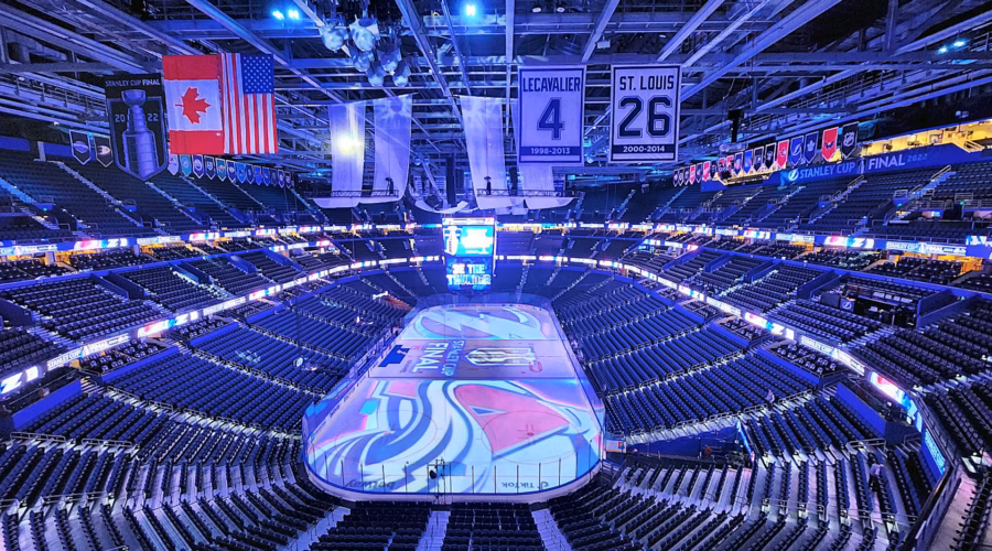 Stanley Cup Finals 2025: ice hockey arena in Tampa
