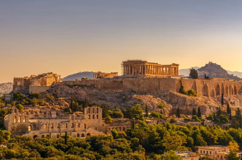 acropolis in athens: how much is a trip to greece