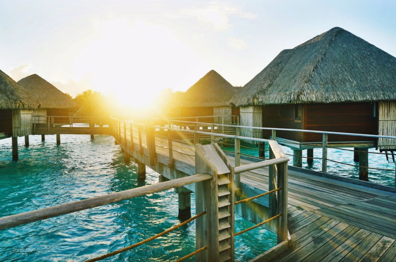 overwater bungalows: how much is a trip to bora bora