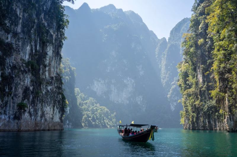 boat in khao sok national park: how much is a trip to thailand