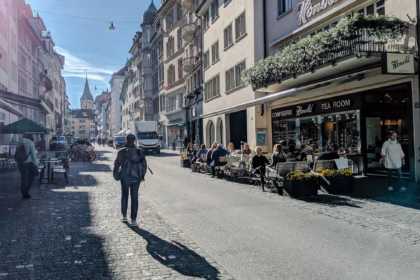 zurich - one of the most walkable cities in the world