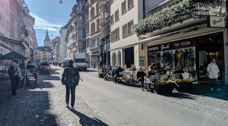 zurich - one of the most walkable cities in the world