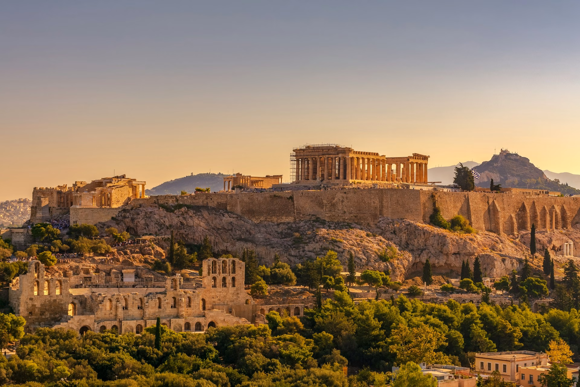 view of Acropolis: is Greece expensive?