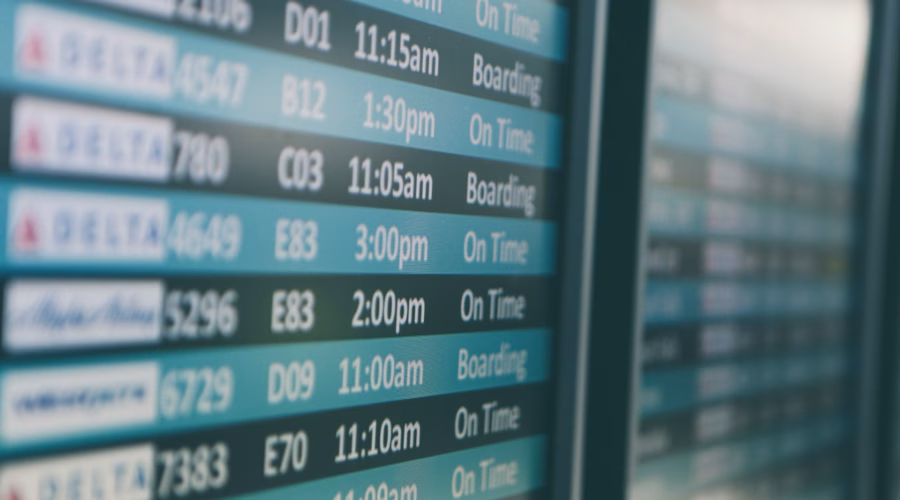 airport timetable: Flight Delays