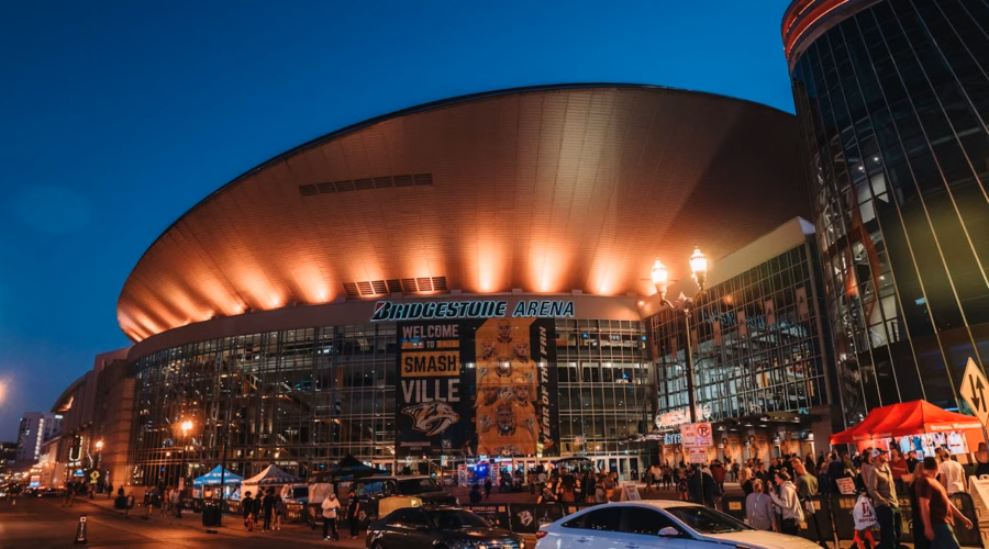 nashville bridgestone arena: bag policy