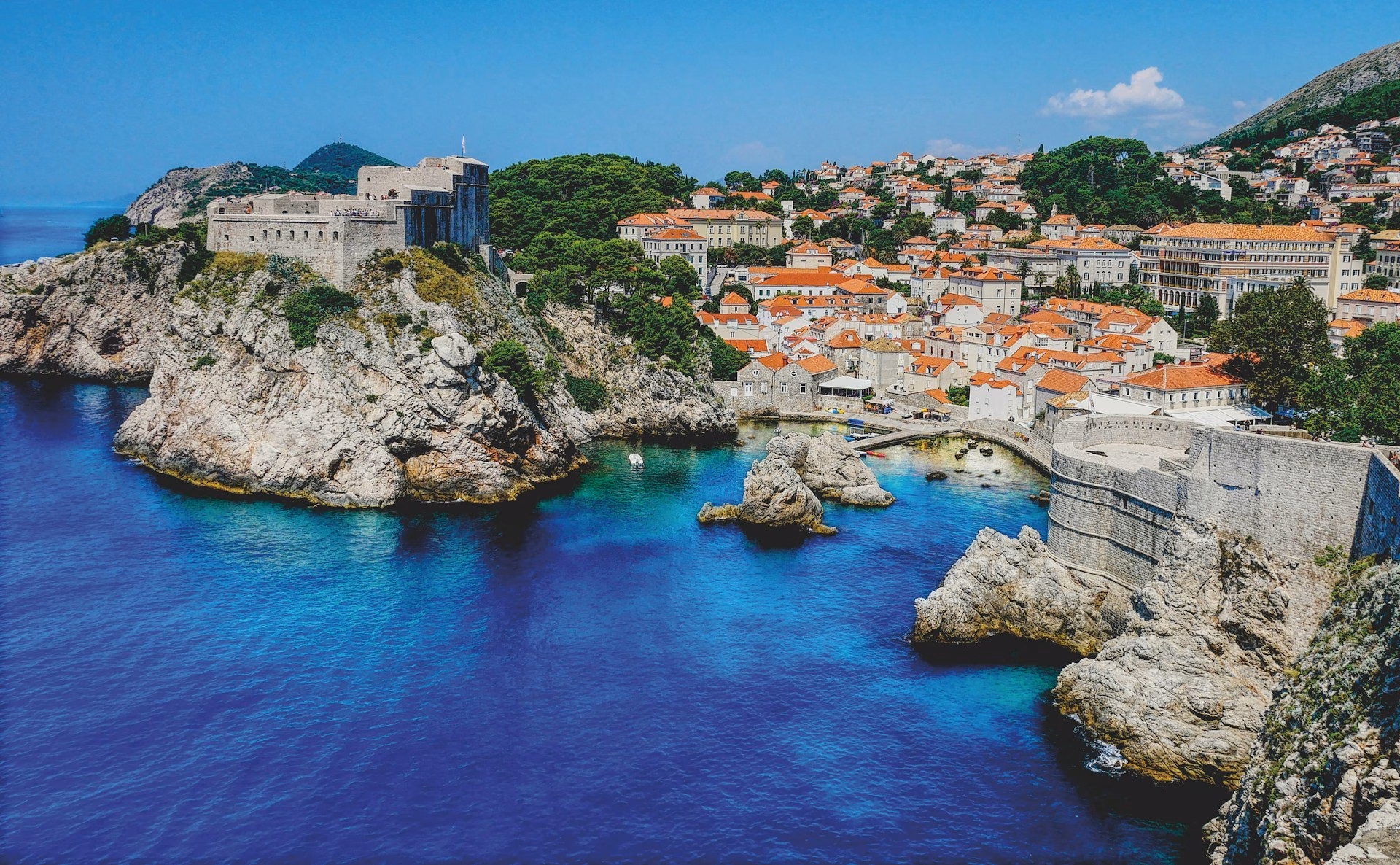 Dubrovnik west harbor: is croatia expensive?
