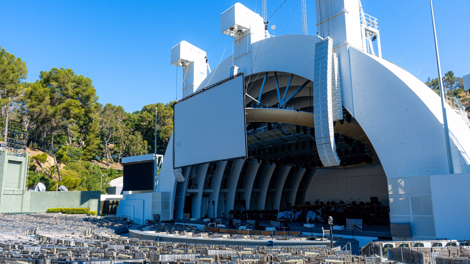 los angeles hollywood bowl: bag policy