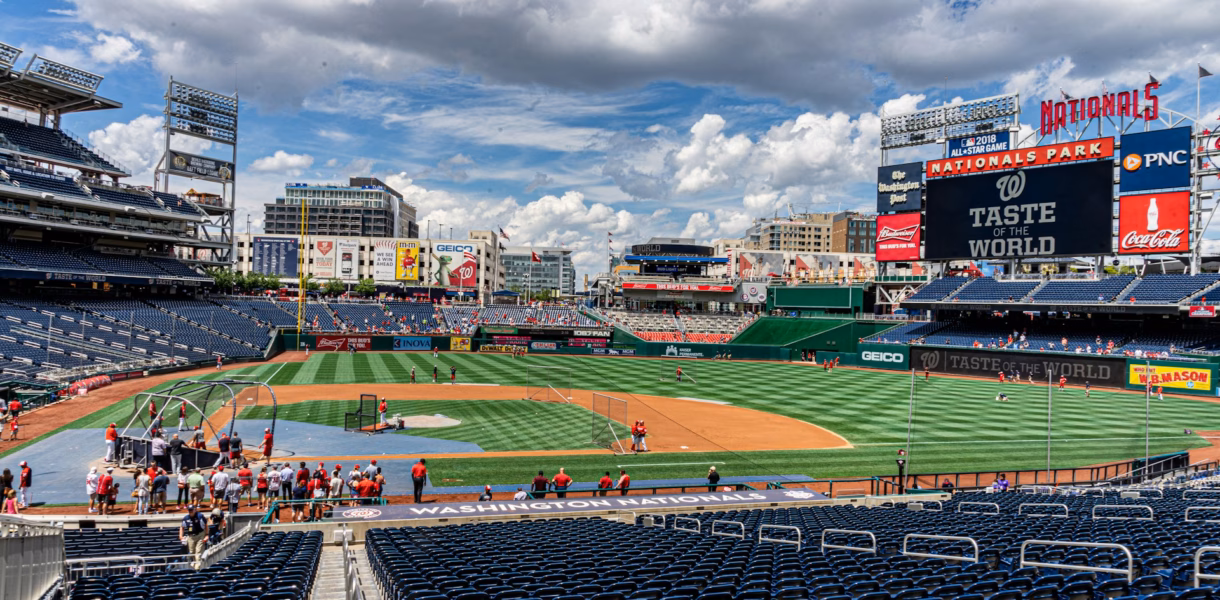 DC nationals park: bag policy