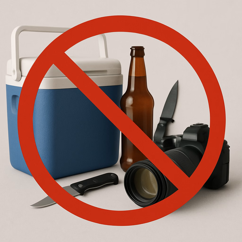 msg bag policy: prohibited items