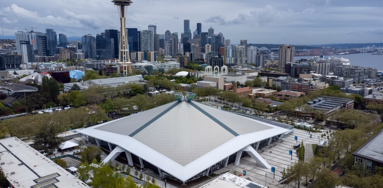 climate pledge arena: bag policy