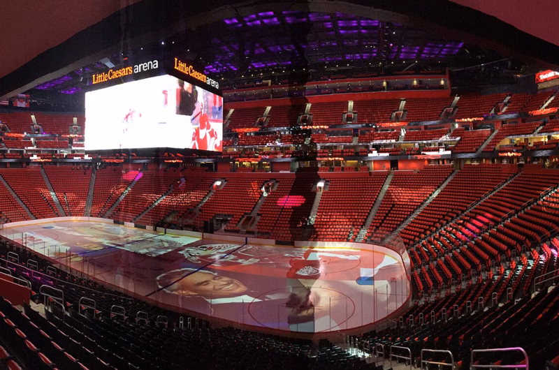 little ceasars arena: bag policy