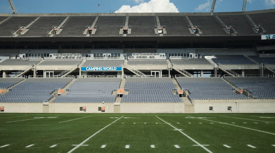 Camping World Stadium bag policy Orlando