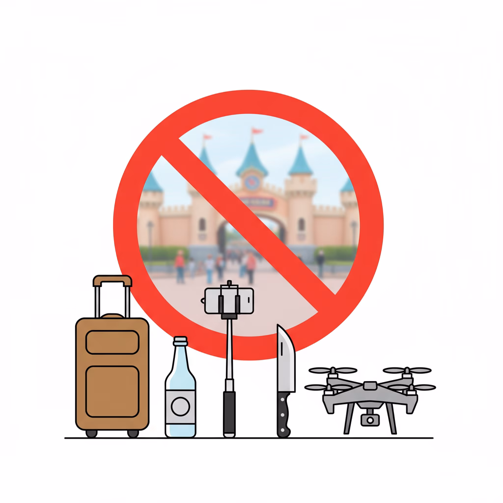 disneyland bag policy: prohibited items