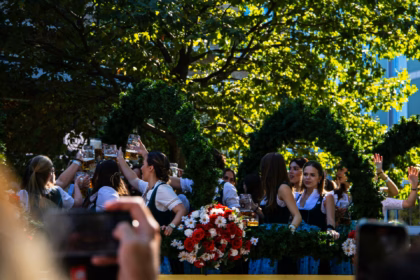 people celebrating at munich oktoberfest: what to expect for 2025