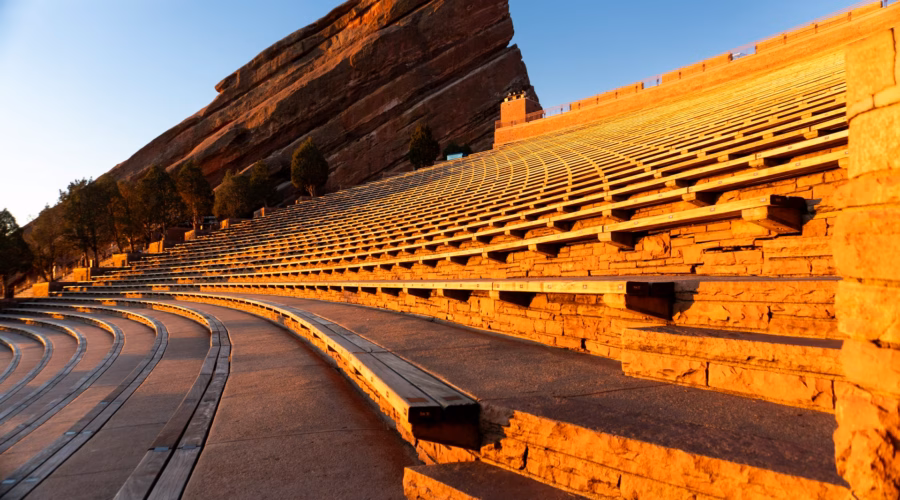 red rocks amphitheater: bag policy