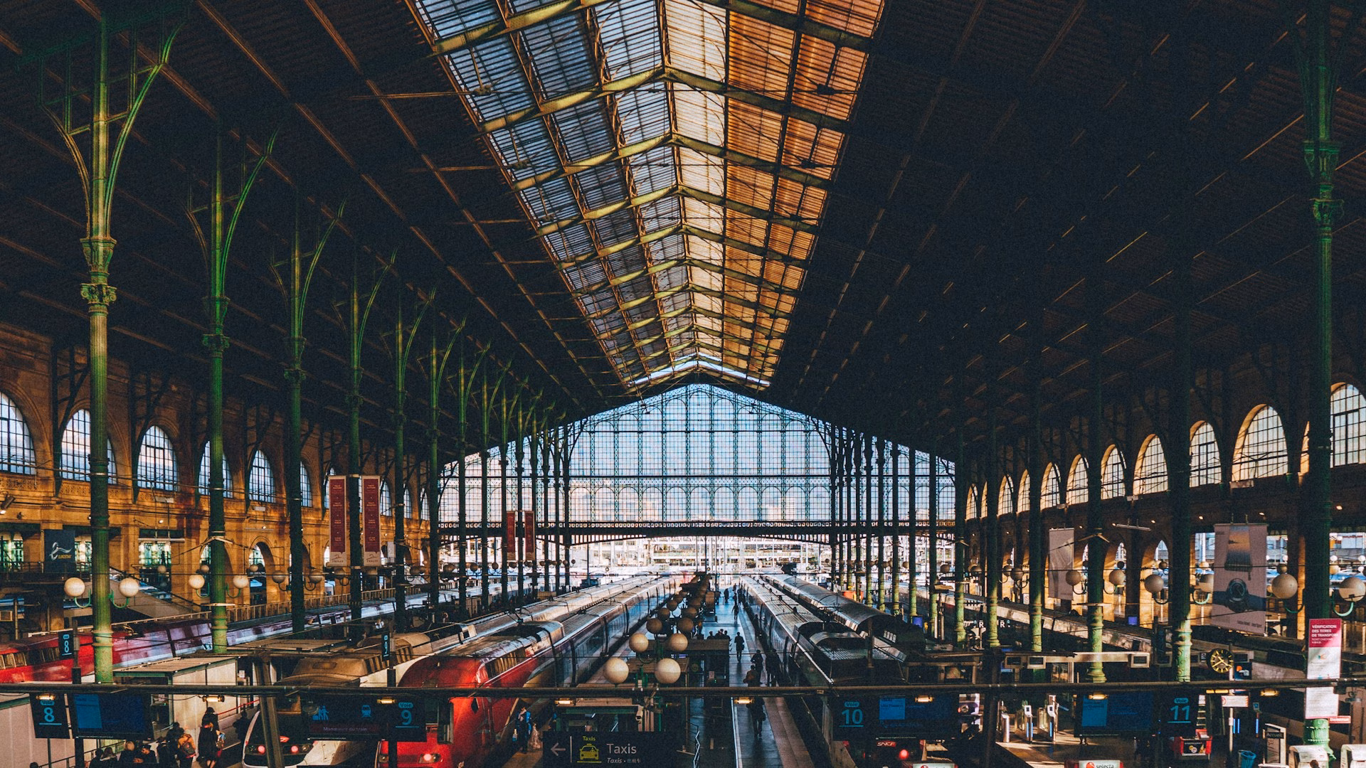 busiest train stations: gare du nord