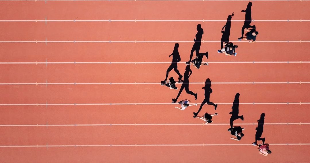 Athletics stadium packed with crowds at the Glasgow 2026 Commonwealth Games