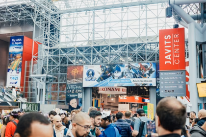 Crowd entering the Javits Center for New York Comic Con 2026