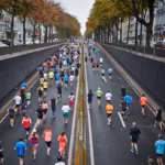 Runners during the NYC Marathon 2026