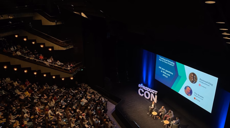 Panel discussion on stage at Web Summit 2026