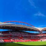 Estádio da Luz guide: the Benfica stadium in Lisbon under a blue sky