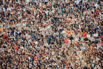 NFL Madrid game 2026 crowd in a packed stadium